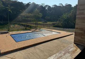 Chacara a venda em cotia a ibiuna com lago e piscina