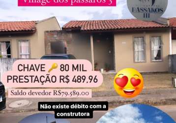 Oportunidade chave village dos pássaros 3