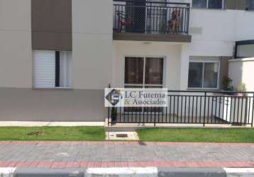 Apartamento com 1 dormitório, 42 m² - venda por r$ 200.000,00 ou aluguel por r$ 1.558,00/mês - raízes eco clube - cotia/sp