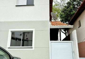 Casa com 2 dormitórios para alugar, 56 m² por r$ 2.442,57/mês - chácara rincão - cotia/sp