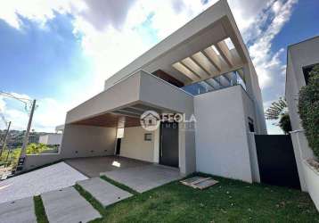 Casa com 3 dormitórios à venda, 386 m² por r$ 3.500.000,00 - loteamento residencial jardim villagio ii - americana/sp