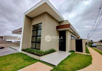 Casa com 4 dormitórios à venda, 195 m² por r$ 1.490.000,00 - condomínio solar das esmeraldas - nova odessa/sp