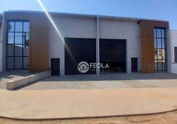 Salão para alugar, 652 m² por r$ 16.400,00/mês - loteamento industrial machadinho - americana/sp