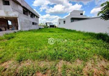 Terreno à venda, 478 m² por r$ 450.000,00 - condomínio solar das esmeraldas - nova odessa/sp