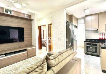 Apartamento com 2 dormitórios à venda, 73 m² por r$ 295.000,00 - parque residencial jaguari - americana/sp