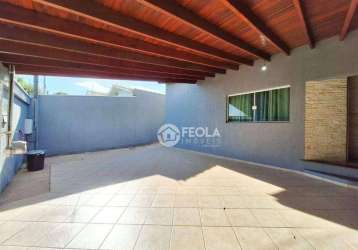 Casa com 3 dormitórios à venda, 131 m² por r$ 750.000,00 - jardim ipiranga - americana/sp