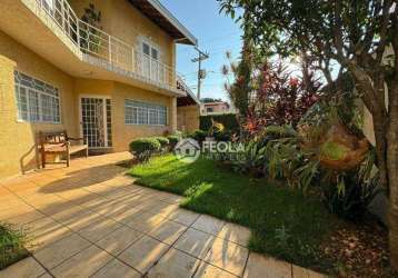 Casa com 3 dormitórios à venda, 311 m² por r$ 1.600.000,00 - frezzarin - americana/sp