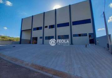 Salão para alugar, 1059 m² por r$ 16.350,00/mês - centro industrial e tecnológico de santa bárbara d'oeste - santa bárbara d'oeste/sp