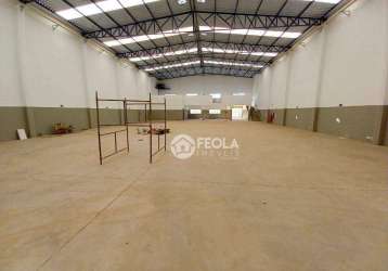 Galpão para alugar, 983 m² por r$ 15.850,00/mês - cintec - santa bárbara d'oeste/sp