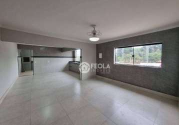 Casa com 2 dormitórios para alugar, 120 m² por r$ 2.606,84/mês - jardim alvorada - americana/sp