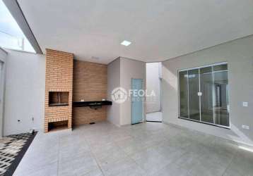 Casa com 3 dormitórios à venda, 125 m² por r$ 780.000,00 - jardim terramérica iii - americana/sp