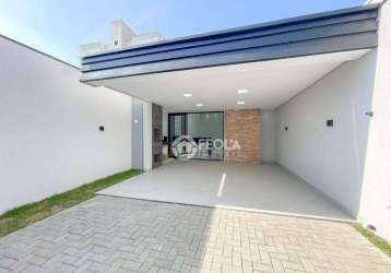 Casa com 3 dormitórios à venda, 141 m² por r$ 735.000,00 - jardim dona judith - americana/sp