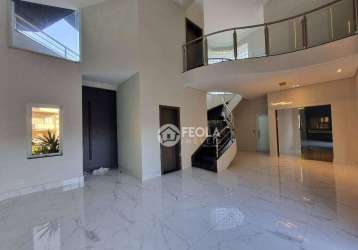 Casa com 4 dormitórios para alugar, 337 m² por r$ 17.380,00/mês - jardim imperador - americana/sp