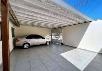 Casa com 2 dormitórios à venda, 121 m² por r$ 320.000,00 - parque liberdade - americana/sp