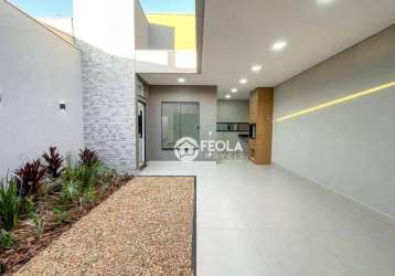 Casa com 3 dormitórios à venda, 124 m² por r$ 780.000,00 - jardim terramérica i - americana/sp