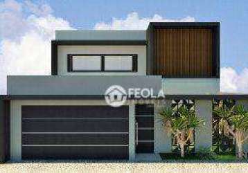 Casa com 4 dormitórios à venda, 310 m² por r$ 650.000,00 - terras de santa bárbara - santa bárbara d'oeste/sp