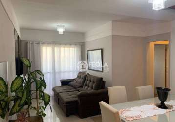 Apartamento com 3 dormitórios à venda, 80 m² por r$ 450.000,00 - parque fabrício - nova odessa/sp