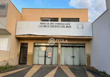 Salão à venda, 413 m² por r$ 1.900.000,00 - centro - americana/sp