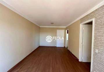 Apartamento com 2 dormitórios para alugar, 60 m² por r$ 1.705,00/mês - centro - americana/sp