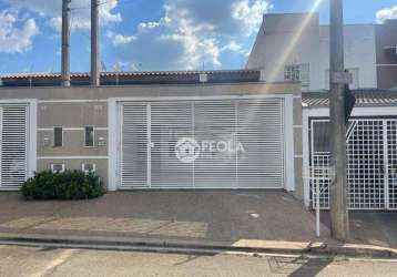 Casa com 3 dormitórios para alugar, 117 m² por r$ 3.180,00/mês - jardim terramérica ii - americana/sp