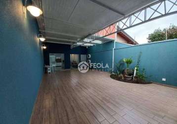 Casa com 2 dormitórios à venda, 80 m² por r$ 550.000,00 - jardim terramérica ii - americana/sp