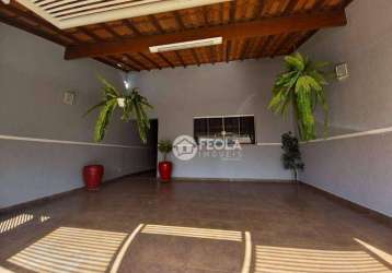 Casa com 2 dormitórios para alugar, 130 m² por r$ 2.672,00/mês - parque nova carioba - americana/sp