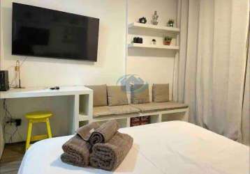 Studio com 1 dormitório à venda, 27 m² por r$ 370.000,00 - consolação - são paulo/sp