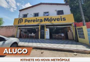 Alugo kitnet localizado no nova metrópole