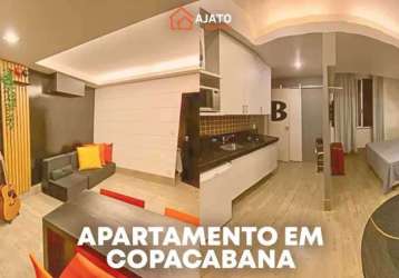 Copacabana - 2 quartos / 2 banheiros / 65m² / próximo a praia / portaria e segurança 24h