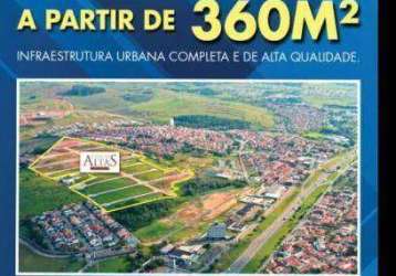 Terreno à venda, 390 m² por r$ 250.000 - condomínio terras altas - caçapava/sp