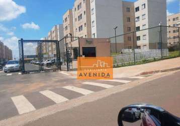 Apartamento com 2 dormitórios à venda, 45 m² por r$ 206.000,00 - residencial barão ville - paulínia/sp