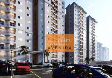 Apartamento com 2 dormitórios à venda por r$ 300.000,00 - jardim calegaris - paulínia/sp