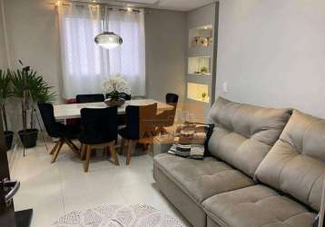 Apartamento com 3 dormitórios à venda, 71 m² por r$ 275.000,00 - parque yolanda (nova veneza) - sumaré/sp