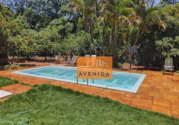 Chácara à venda, 5100 m² por r$ 5.350.000,00 - parque da figueira - paulínia/sp