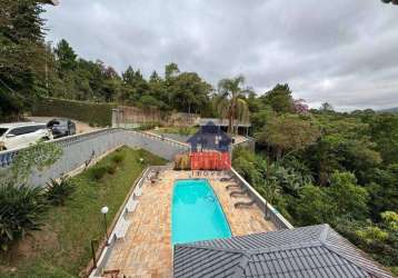 Casa com 6 dormitórios, 350 m² - venda por r$ 1.650.000,00 ou aluguel por r$ 5.500,00/mês - cacéia - mairiporã/sp