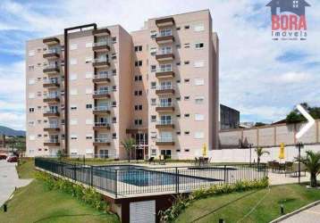 Apartamento com 2 dormitórios à venda, 77 m² por r$ 550.000 - caetetuba - atibaia/sp