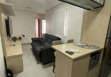 Cobertura com 2 dormitórios à venda, 45 m² por r$ 409.000 - vila vitória - santo andré/sp