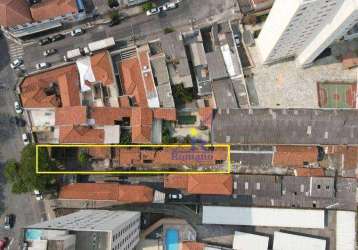 Terreno à venda, 900 m² por r$ 3.600.000,00 - tatuapé - são paulo/sp