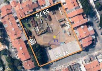 Terreno, 3234 m² - venda por r$ 6.360.000,00 ou aluguel por r$ 20.760,00/mês - são miguel paulista - são paulo/sp