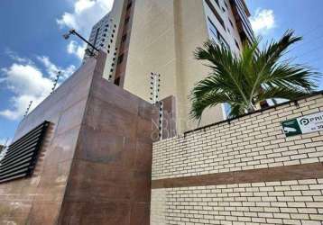 Apartamento com 3 suítes à venda, 100 m² por r$ 880.000 - tambaú - joão pessoa/pb