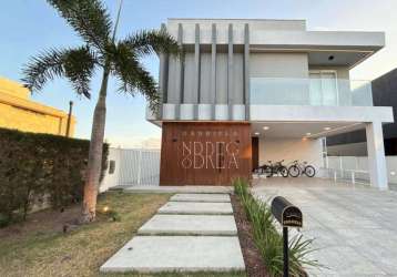 Casa em condomínio, 4 suítes com closet + dce, intermares- cabedelo/joao pessoa -297m2