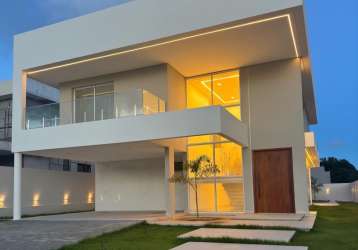 Casa com 5 suítes- recém construída