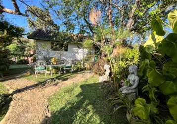 Casa em condomínio fechado com 2 quartos à venda na estrada bom jardim, s/n, parque do imbui, teresópolis, 110 m2 por r$ 950.000