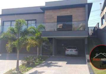 Casa com 4 dormitórios à venda, 257 m² por r$ 2.650.000 - residencial colinas do aruã - mogi das cruzes/sp