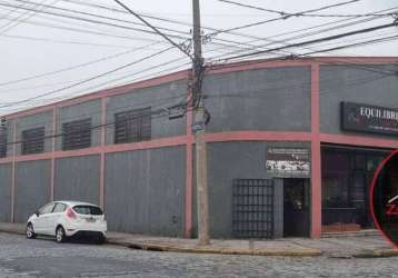 Galpão para alugar, 300 m² por r$ 10.000/mês - vila mogilar - mogi das cruzes/sp