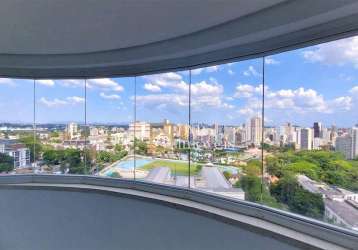 Apartamento com 3 dormitórios  2 suítes para alugar, 138 m² por r$ 5.700/mês - alto da glória - curitiba/pr