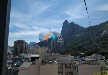 Botafogo, cobertura duplex, vista deslumbrante cristo redentor, 2 quartos, suíte, armários, 2 vagas