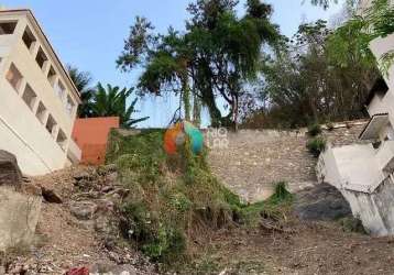 Terreno à venda, santa teresa, rio de janeiro, rj