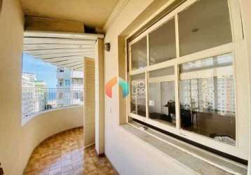 Apartamento à venda em copacabana, 185 m2, salão, 4 quartos (1 suíte), varanda, vaga na escritura,