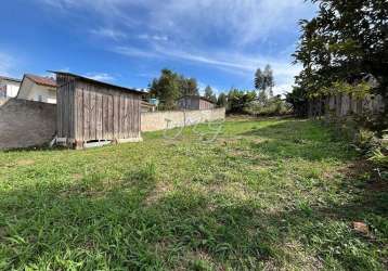 Terreno à venda no bairro jardim joão paulo em campina grande do sul/pr